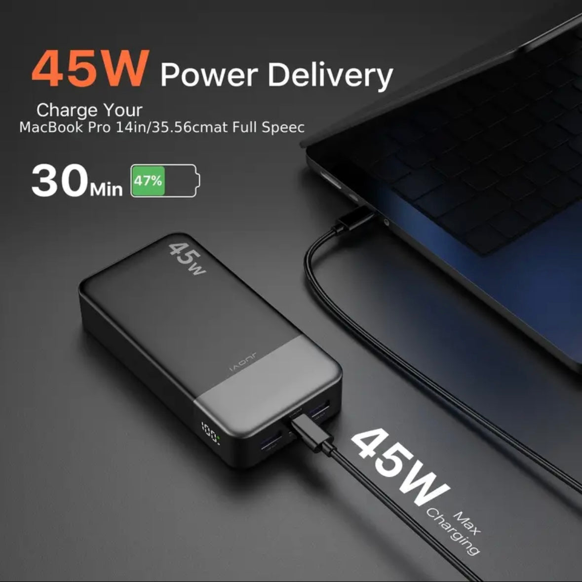 45W20000mAh Portable Power Bank.